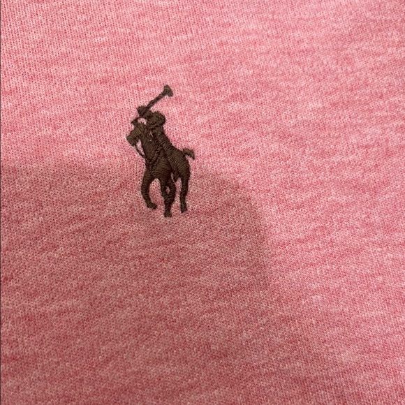 Polo by Ralph Lauren Men's Pink Polo Shirt - Picture 3 of 6